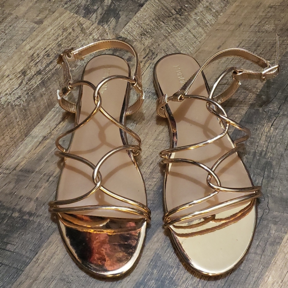 Merona sandals gladiator strappy